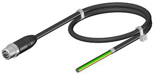 Euchner C-M12M05-05X034PV10,0-MA-123441 Connecting cable with plug connector M12, 10 m Turkiye