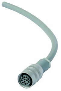 Euchner C-M26F12-12X1,00PU10,0-MA-077630 Connecting cable with plug connector SR11, 10 m
