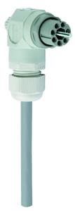 Euchner C-R22F07-07X1,0PU05,0-MA-077638 Connecting cable with plug connector SR6, 5 m, angled Turkiye