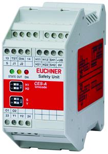 Euchner CES-A-AEA-02B Evaluation unit /CES-A-UEA-02B (for 2 read heads) Turkiye