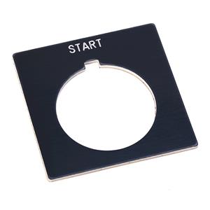 Allen Bradley 800H-W123F Legend Plate