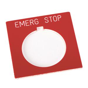 Allen Bradley 800H-W372J 30mm 800H EMERG STOP Red Jumbo Legend Turkiye