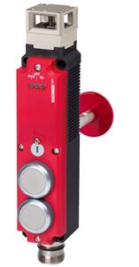 Euchner CTP-L1-AP-U-HA-AEE-SH-137342 Transponder-coded safety switch CTP-AP, M23, 2 pushbuttons (extended), with escape release Turkiye