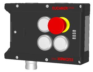Euchner MGB-L1-APA-AP4A1-S1-L-158119 Locking module MGB-L1-APA (guard locking by spring force) with 3 pushbuttons, emergency stop, RC18