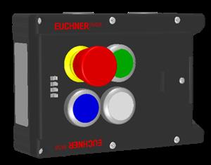 Euchner MGB-L1-ARA-AI9A1-M-117228 Locking module MGB-L1-ARA, (guard locking by spring force) with 3 pushbuttons, emergency stop Turkiye