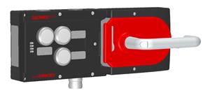 Euchner MGB-L1H-ARA-R-110870 Locking set MGB-L1H-ARA (guard locking by spring force) with 3 pushbuttons, incl label carrier, RC18 Turkiye