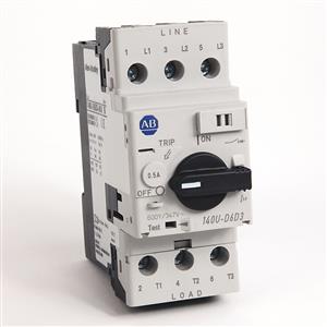 Allen Bradley 140U-D6D3-A50 Circuit Breaker 3-Pole 05 A UL 489