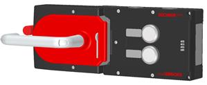 Euchner MGB-L1HE-ARA-L-121089 Locking set MGB-L1HE-ARA (guard locking by spring force) with 2 pushbuttons, incl label carrier Turkiye