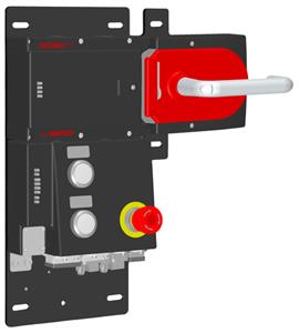 Euchner MGB-L2HB-PN-R-109856 Locking set MGB-L2-PN (guard locking by solenoid force) with 3 control elements, push-pull plug Turkiye