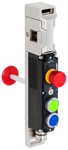 Euchner MGBS-P-L2-AR-U-R-AEE-SH-161678 MGBS-AR, M23, emergency stop, 2 pushbuttons, with escape release, door hinge on right