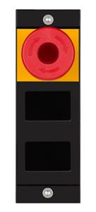 Euchner MSM-1-P-CA-BQQ-F7-164629 Submodule MSM-1-P (illuminated emergency stop, with 2 adhesive labels)