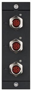 Euchner MSM-1-R-DA-SISISI-H1-165628 Submodule MSM-1-R (3 x M12 plug connectors for OSSD safety switches) Turkiye