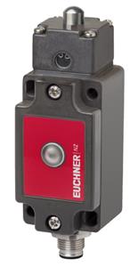 Euchner NZ2WO-511SVM5L060GEC2273 Safety switch NZWO, rounded plunger, steel roller ø 10 mm, plug connector SVM5 Turkiye