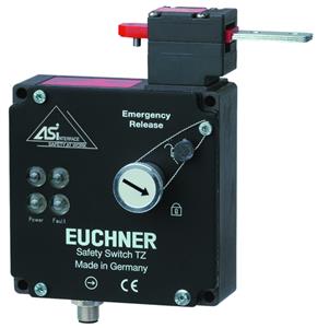 Euchner TZ1RE024SEM4AS1-C1937 Safety switch TZ ASi, plug connector M12, emergency release (closed-circuit current principle)