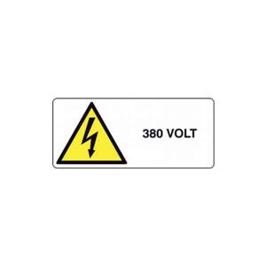 Cabur ETVIN126 Warning labels Turkiye