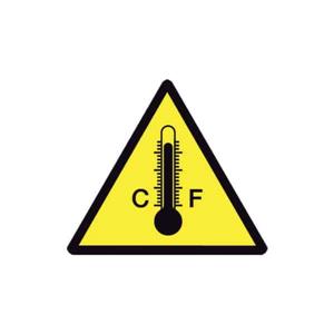 Cabur ETVIN108 Warning labels