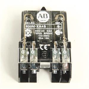 Allen Bradley 800M-XA4S 22mm Contact Block 800M PB