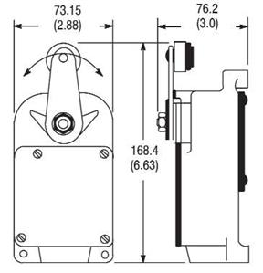 Allen Bradley 801-ASC25 General Purpose Limit Switch Turkiye