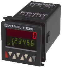 Pepperl+Fuchs KC-LCDC-48-2T-24VDC LCD batch controller with 2 optocoupler outputs and 24 VDC supply voltage