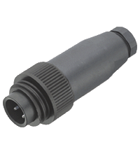 Pepperl+Fuchs V16S-G Cable connector, Rd 24, 6-pin+PE, easy to assemble