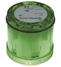 Pepperl+Fuchs VAZ-LED-70MM-GN Stack light LED permanent light element, green