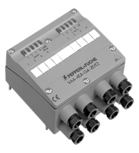 Pepperl+Fuchs VBA-4E4A-G4-ZE/E2 G4 module IP65, 4 inputs (PNP) and 4 electronic outputs