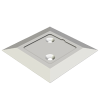 Pepperl+Fuchs PGV-PP-SM-TAGM2x2 Drive-over plate to mounting on the floor