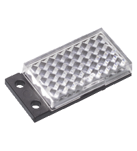 Pepperl+Fuchs REF-H40 Reflector, rectangular 475 mm x 235 mm, mounting holes, fixing strap
