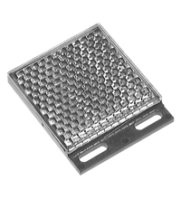 Pepperl+Fuchs REF-H50HT Reflector, rectangular 479 mm x 4725 mm, mounting holes, fixing strap