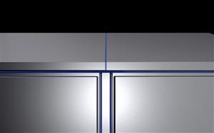 Rittal HD 4000.718 HD modüler çerçeve sistem kabini, YxD 1800x500 mm için, paslanmaz çelik Turkiye
