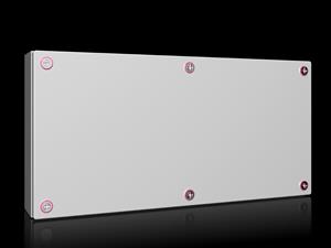 Rittal KX 1510.000 KX terminal kutusu, GYD: 600x300x120 mm, çelik sac, montaj plakasız, kapaklı, kablo giriş plakasız