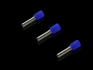 Rittal AS 4050.779 Kablo uç yüksükleri, kablo montajı için, 25 mm², AWG 14, 10 mm, mavi, dökme 500 adet