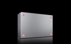 Rittal KX 1566.000 KX terminal kutusu, GYD: 300x200x120 mm, paslanmaz çelik 14301, montaj plakasız, kapaklı, hızlı kilit ile Turkiye