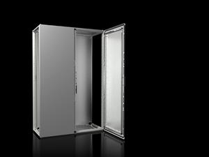 Rittal VX 8285.000 VX Modüler pano sistemi, GYD: 1200x1800x500 mm, çelik sac, montaj plakalı, ön tarafta çift kapılı