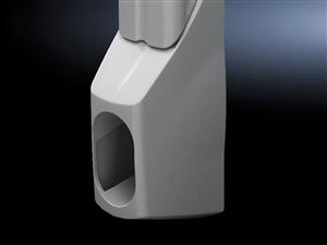 Rittal TS 8611.280 TS Komfort kapı kolu, ASSA kilit sistemi uyumlu, RAL7035