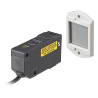 Keyence LV-H65 retro-reflective Sensor Head, Area Type, Wide Area