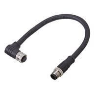 Keyence OP-88826 Conversion cable for power and I/O cable, M12 12-pin, Right-angled