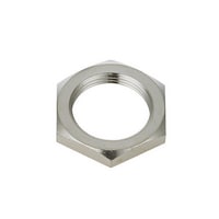Keyence OP-3052 M18 Nut, Brass Nickel Plated