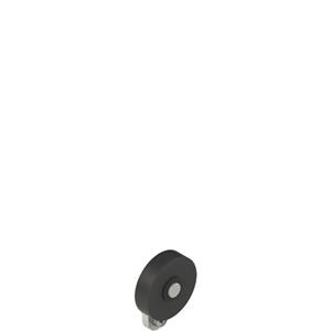 Pizzato VN A00KB-R5 Adjustable straight metal revolving lever with rubber roller, Ø 40 mm
