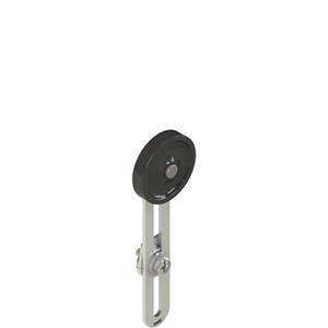 Pizzato VF L35-R25 Adjustable lever with technopolymer roller, 35 mm diameter