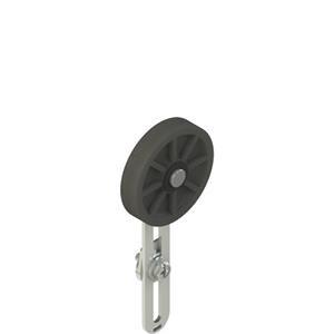 Pizzato VF L35-R26 Adjustable lever with rubber roller, 50 mm diameter