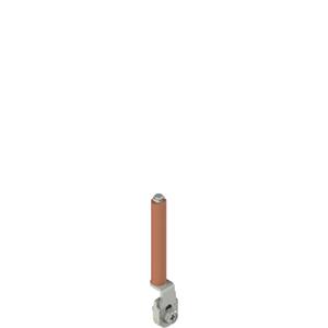 Pizzato VN A00LP Metal swivelling lever with porcelain roll, adjustable