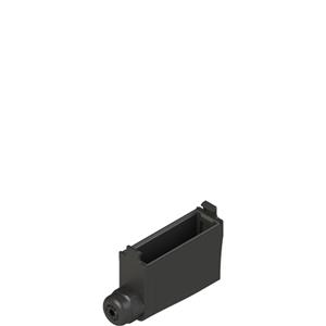 Pizzato VF MKCH23 Protection terminal cover for vertical faston terminals and with wire trap cable gland