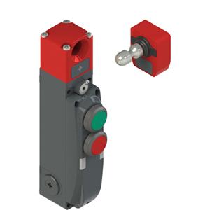 Pizzato NG 2D1D311F-F30 NG series safety switch with lock and integrated control devices, with actuator
