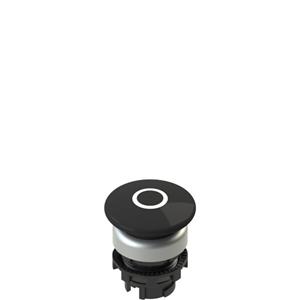 Pizzato E2 1PU2F149L1 Spring-return black mushroom pushbutton with marking Turkiye