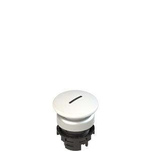 Pizzato E2 1PU2F249L2 Spring-return white mushroom pushbutton with marking Turkiye