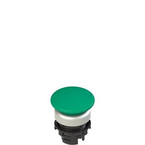 Pizzato E2 1PU2F4490 Spring-return green mushroom pushbutton
