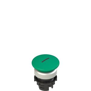 Pizzato E2 1PL2F449L2 Illuminated green mushroom pushbutton, with marking Turkiye