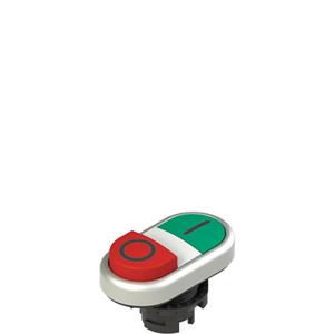 Pizzato E2 1PDSL9AAAD Double lower projecting pushbutton, with marking Turkiye