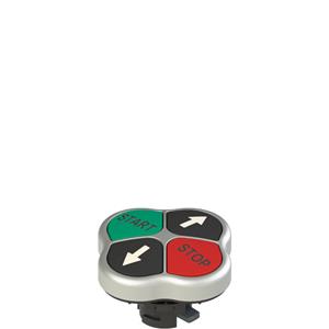 Pizzato E2 1PQFA9QAAH Quadruple pushbutton